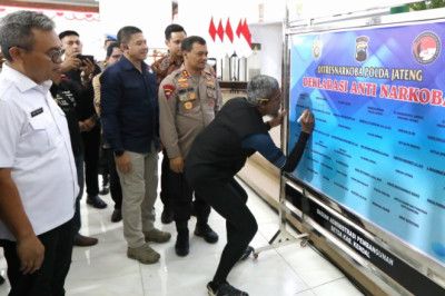 Perangi Narkoba di Jateng, Sekda Dukung Kolaborasi Jogo Tonggo, Desa Bersinar, dan KTAN