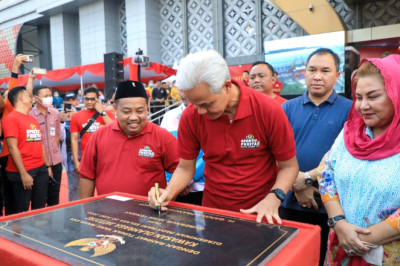 Ganjar Resmikan Kawasan Olahraga Jatidiri, Popda Jadi Ajang Perdana