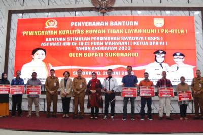 399 Warga Sukoharjo Terima Bantuan Rehab RTLH