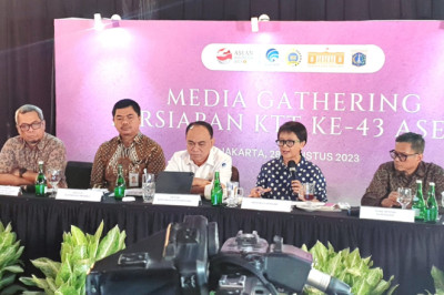 Media Center KTT Ke-43 ASEAN Siap Layani Jurnalis 24 Jam