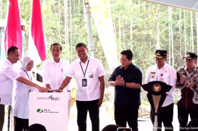 Groundbreaking Pembangunan BPJS Ketenagakerjaan di IKN, Presiden: Lengkapi Fasilitas Layanan Masyarakat