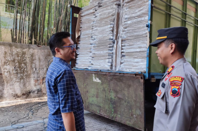 KPU Temanggung Terima 2.400 Bilik Suara Logistik Pemilu 2024