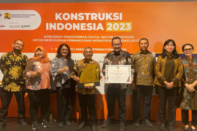 Membanggakan, Jateng Peringkat I Pembinaan Penyelenggaraan Jasa Konstruksi Tingkat Provinsi 2023