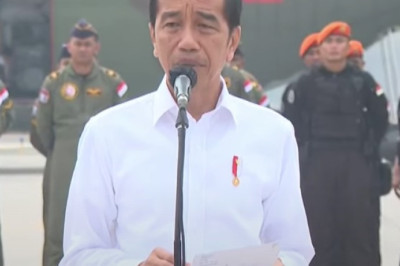 Presiden Jokowi Lepas Bantuan Kemanusiaan untuk Palestina