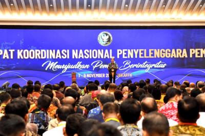 Presiden Jokowi Buka Rakornas Penyelenggara Pemilu