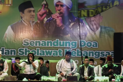 Masyarakat Semarang Sambut Antusias Sholawat dan Doa Bersama untuk Ganjar-Mahfud