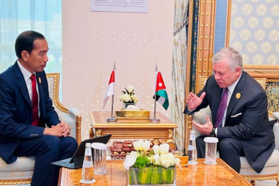 Bertemu Raja Yordania, Presiden Jokowi: Posisi Indonesia dan Yordania Sama Soal Palestina