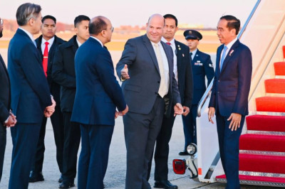 Presiden Jokowi Tiba di Washington DC