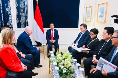 Terima Chairman Freeport McMoRan, Presiden Jokowi Sambut Baik Pembahasan Penambahan Saham Freeport di Indonesia