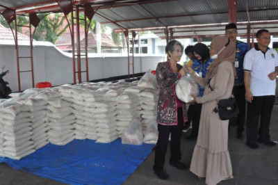 Gerakan Pangan Murah, Beras Medium Dijual Rp10.200 per Kg