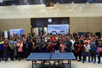 Pererat Silaturahmi, Setkab Kembali Gelar Turnamen Tenis Meja