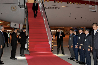 Usai Lawatan dari Dua Negara, Presiden Jokowi Tiba di Tanah Air