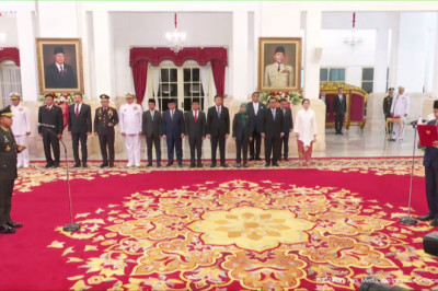 Presiden Jokowi Lantik Jenderal Agus Subiyanto Jadi Panglima TNI