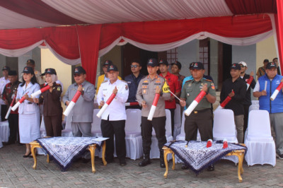 Jelang Pemilu 2024, Bawaslu Temanggung Gelar Apel Siaga Pengawasan Tahapan Kampanye