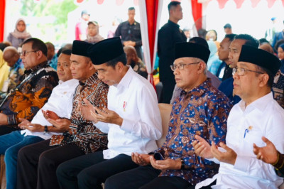 Presiden Jokowi Groundbreaking Rumah Sakit Terintegrasi Pertama di Sorong