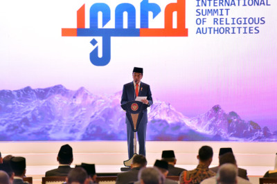 Buka R20 International Summit of Religious Authorities, Presiden Jokowi: Peran Penting Tokoh Agama dan Masyarakat Ciptakan Perdamaian