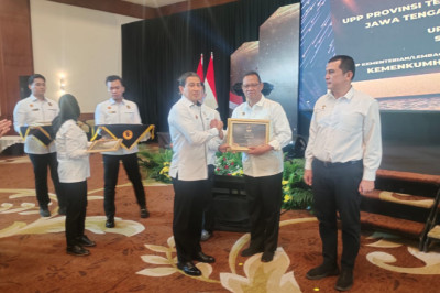 Inovasi Mitigasi Pencegahan Pungli, UPP Jateng Raih Predikat Terbaik