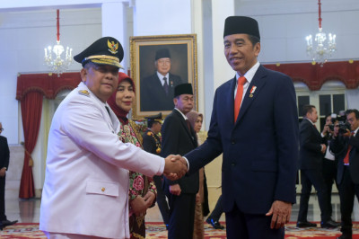 Presiden Jokowi Lantik Edy Natar Nasution Sebagai Gubernur Riau