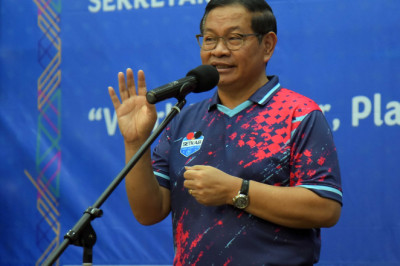 Tutup Turnamen Tenis Meja Setkab 2023, Pramono Anung: Luar Biasa, Juaranya Kita Bersama