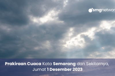 Prakiraan Cuaca Kota Semarang dan Sekitarnya, Jumat 1 Desember 2023