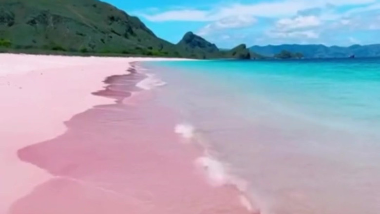 Pesona Indonesia: Siapa yang sudah ke Pink Beach?