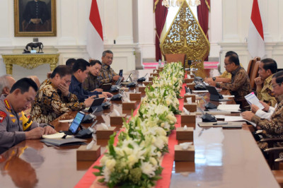 Presiden Jokowi Pimpin Ratas tentang Rencana Pendirian Dana Kepariwisataan Indonesia