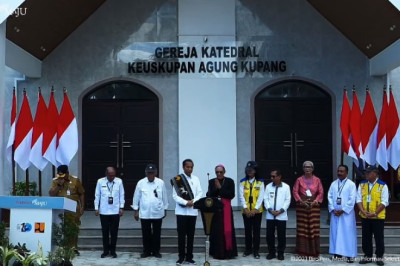 Presiden Jokowi Harap Gereja Katedral Dimanfaatkan untuk Kegiatan Sosial Kemasyarakatan