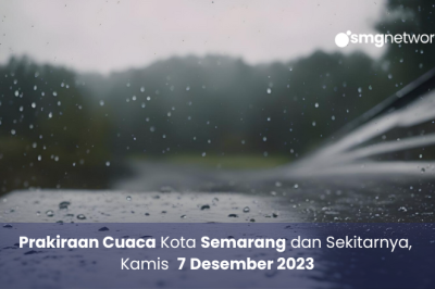 Prakiraan Cuaca Kota Semarang dan Sekitarnya, Kamis 7 Desember 2023