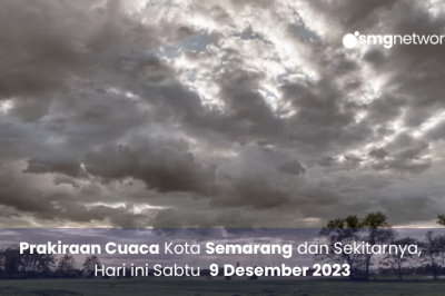 Prakiraan Cuaca Kota Semarang dan Sekitarnya Hari Ini, Sabtu 9 Desember 2023