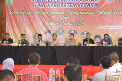 Jelang Natal dan Tahun Baru 2024, Pj Bupati Jepara Tegaskan Jangan Ada Penimbunan Kepokmas