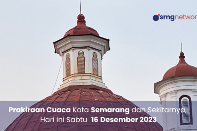 Prakiraan Cuaca Kota Semarang dan Sekitarnya Hari Ini, Sabtu 16 Desember 2023