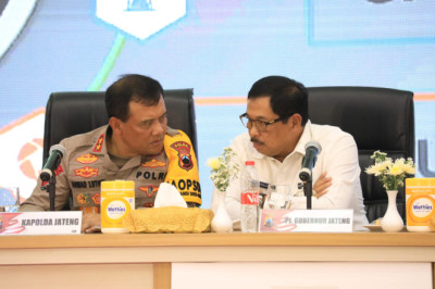 Ciptakan Perayaan Nataru Aman dan Nyaman, Pemprov Jateng bangun Sinergi dengan Polda Jateng