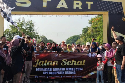 Warga Batang Diimbau Tidak Golput dan Ikut Partisipapsi saat Pemilu 2024