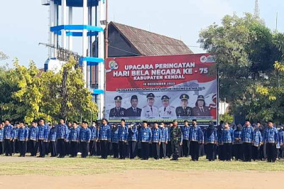 Pesan Sekda Kendal saat Upacara Hari Bela Negara Ke-75