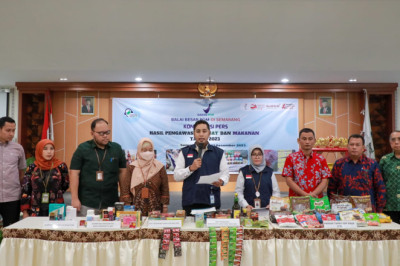 2023, BBPOM di Semarang Tutup Seratusan Akun “Online” Penjual Produk Pangan Ilegal