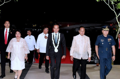 Presiden Joko Widodo Tiba di Filipina