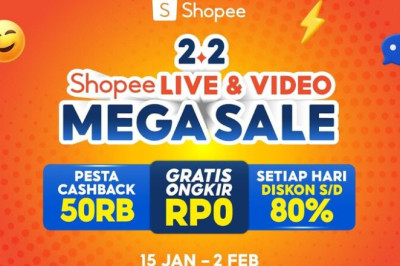 Menjelajahi Pengalaman Belanja Baru Lewat Live Stream maupun Video Kreasi untuk Penuhi Kebutuhan Awal Tahun di 2.2 Shopee Live & Video Mega Sale