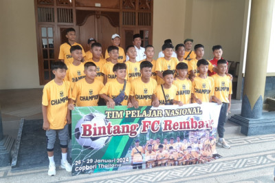 Jelang Bertanding di Thailand, Bupati Minta Bintang FC Tampilkan yang Terbaik
