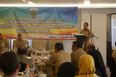 Jajaran Pemkab Jepara Komitmen Bangun Zona Integritas