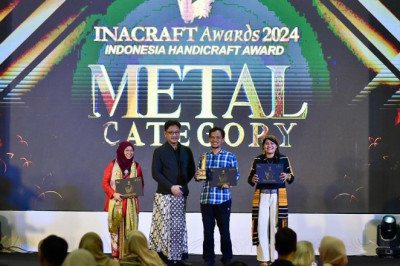Kerajinan Pisau Asal Magelang Raih Inacraft Award 2024