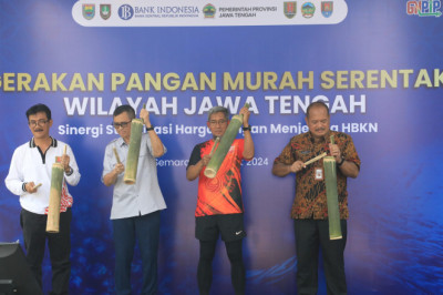 Kendalikan Harga, Pemprov Jateng-BI Sediakan 24 Ton Beras untuk GPM Serentak
