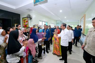 Presiden Apresiasi Pelayanan Kesehatan di RSUD Sultan Syarif Mohamad Alkadrie Pontianak