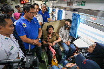 Seribuan Difabel hingga Keluarga Ojol, Mudik Gratis KA Fasilitas Pemprov Jateng