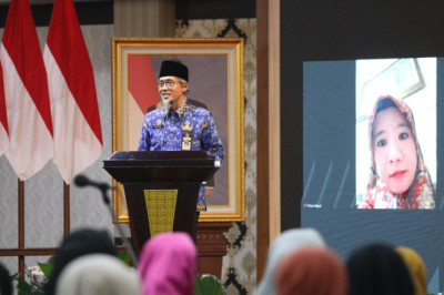 Halalbihalal dan Kartinian DWP Jateng, Sumarno Minta Perempuan Tak Abaikan Perkembangan Digital