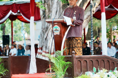 Hardiknas 2024, Sekda : Tingkatkan SDM, Sambut Indonesia Emas 2024