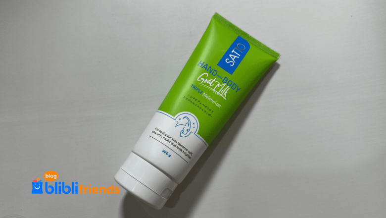 Review Satto Hand Body Goat Milk Triple Moisturizer