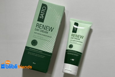 Review Satto Renew Day Cream Anti Aging  Moisturizer