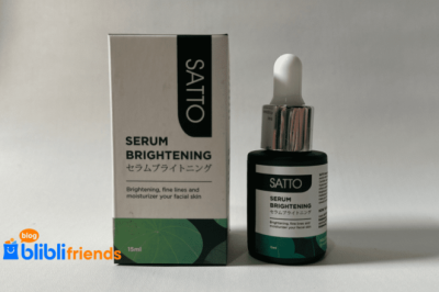 Review Satto Serum Brightening, Kulit Cerah Bebas Kusam!