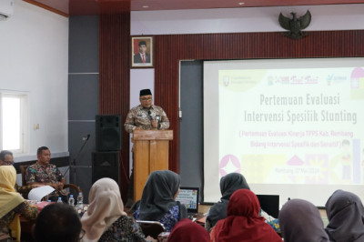 Angka Stunting di Kabupaten Rembang Turun Tajam Menjadi 19,5%