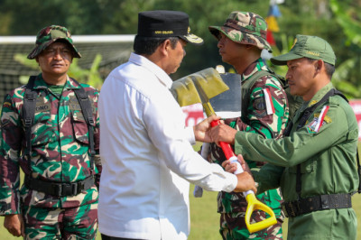 Berkontribusi Sejahterakan Masyarakat Desa, Nana Apresiasi Program TMMD
